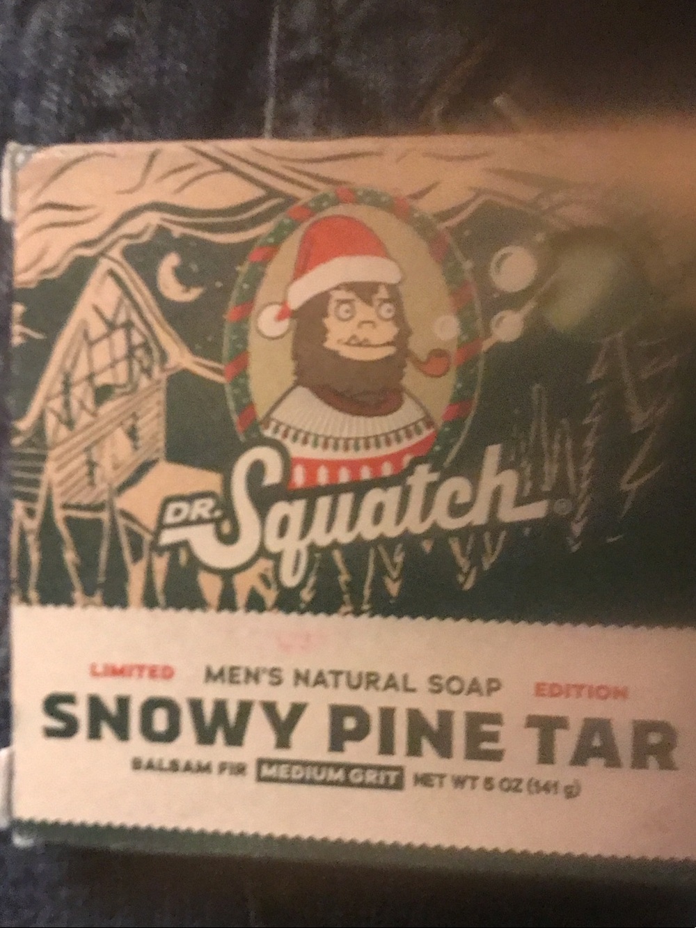 Dr. Squatch Snowy Pine Tar Soap (2)